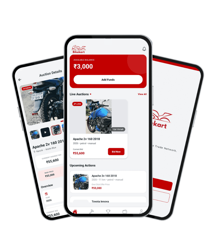 BikeKart — Motorcycle
Auction Platform - Success Story
