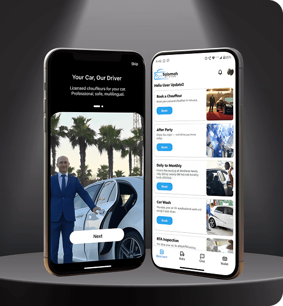 On-Demand Driver &
Mobility App for the UAE - Success Story