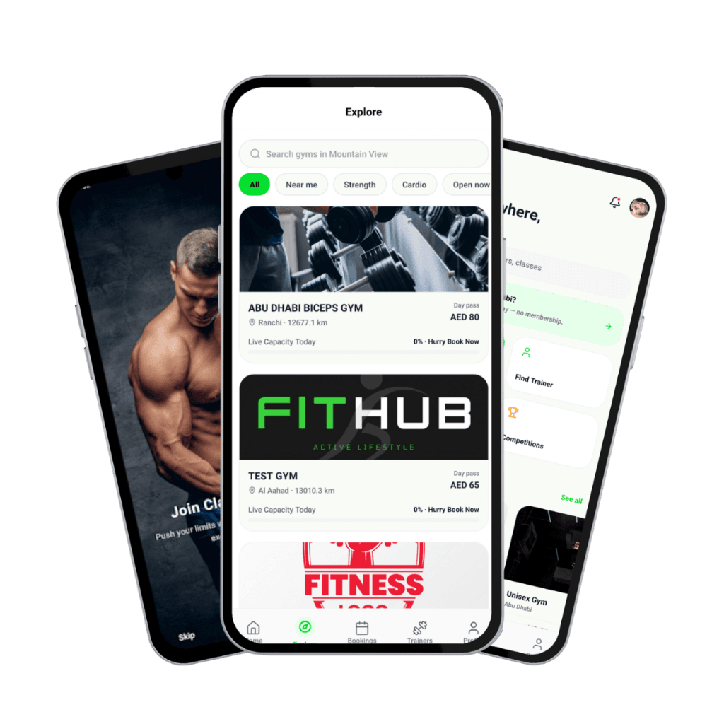 FitHub — UAE Fitness
Marketplace