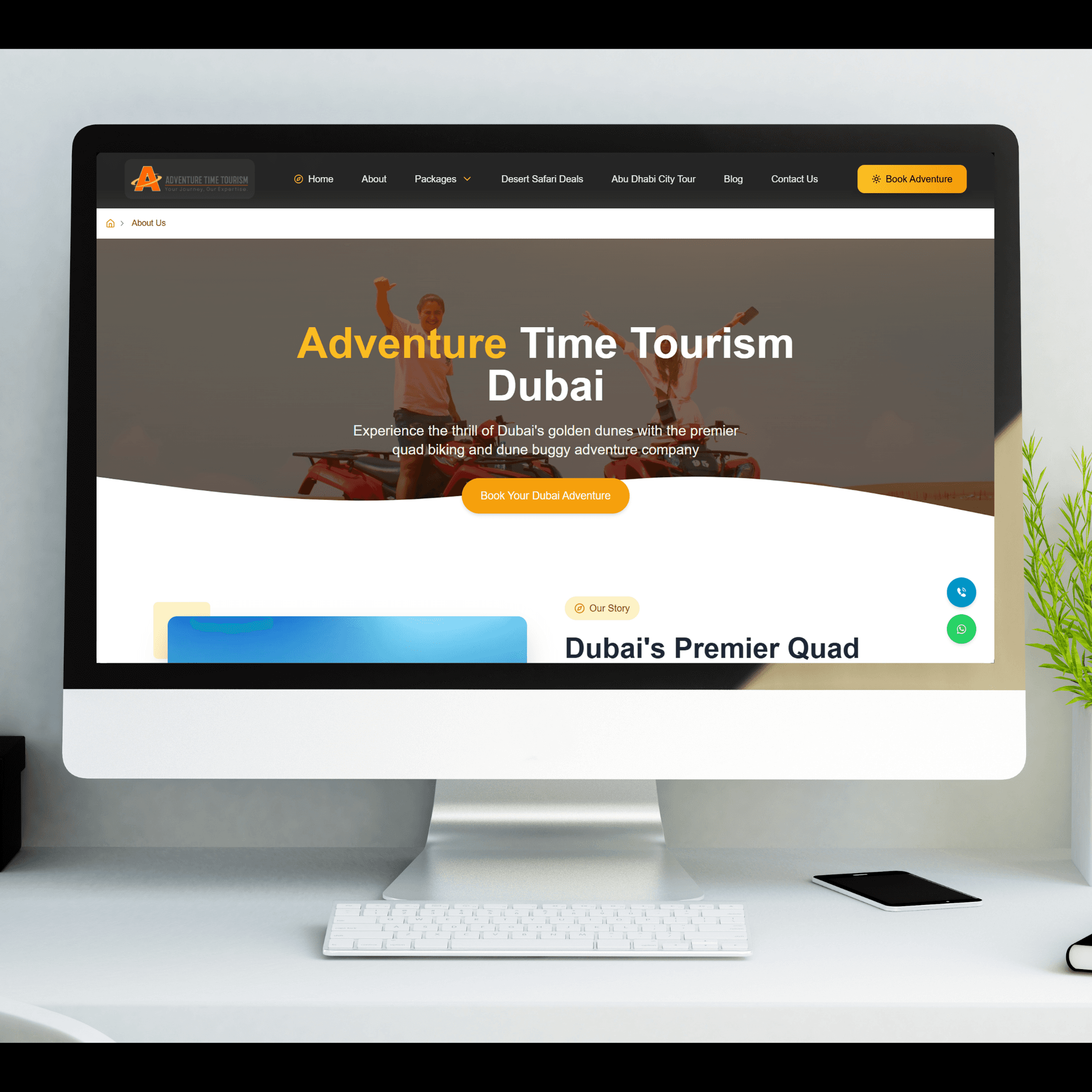 Dune Buggy Tour Dubai — Adventure Time Tourism