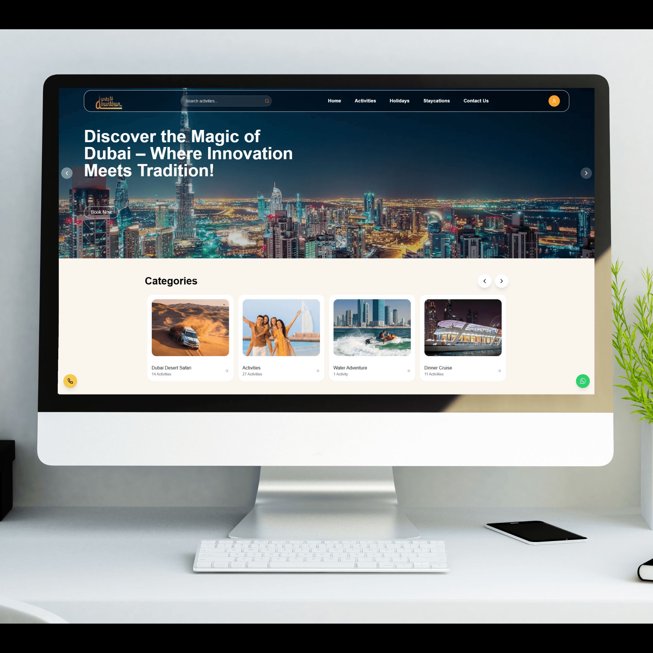 Dunes to Downtown — Dubai Tourism & Desert Safari