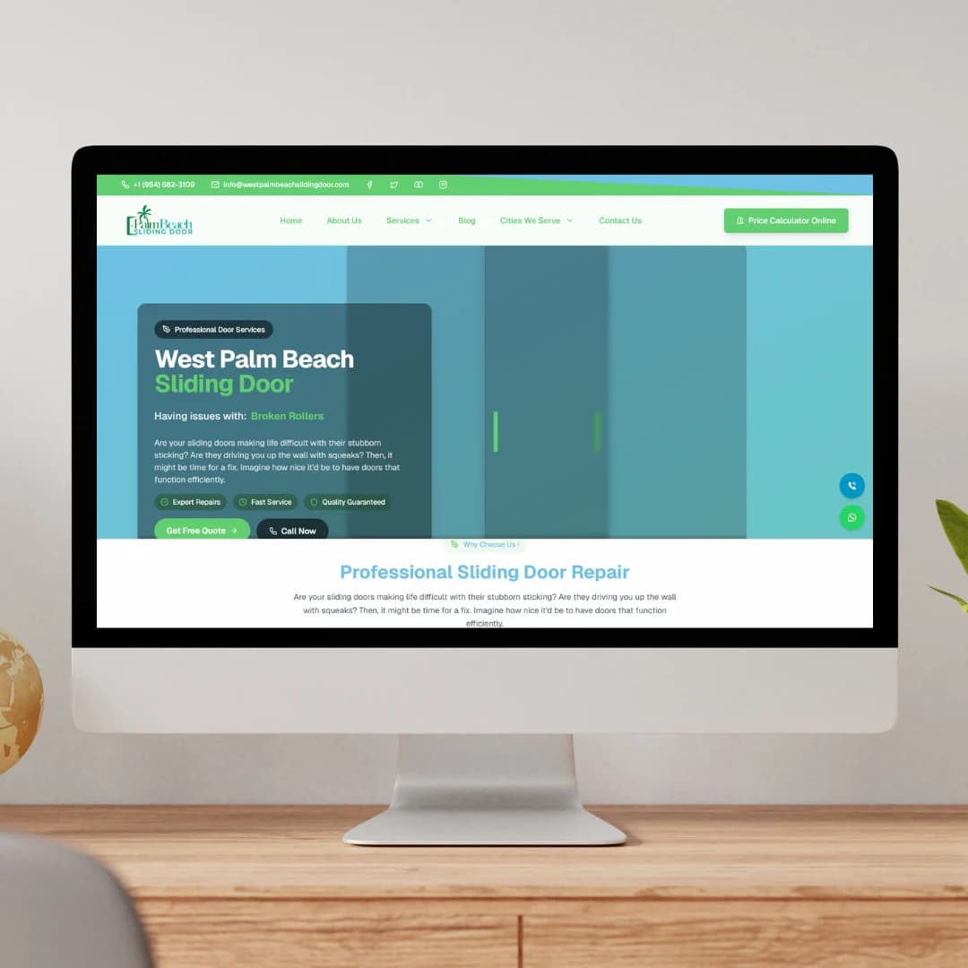 West Palm Beach Sliding Door — SEO Domination