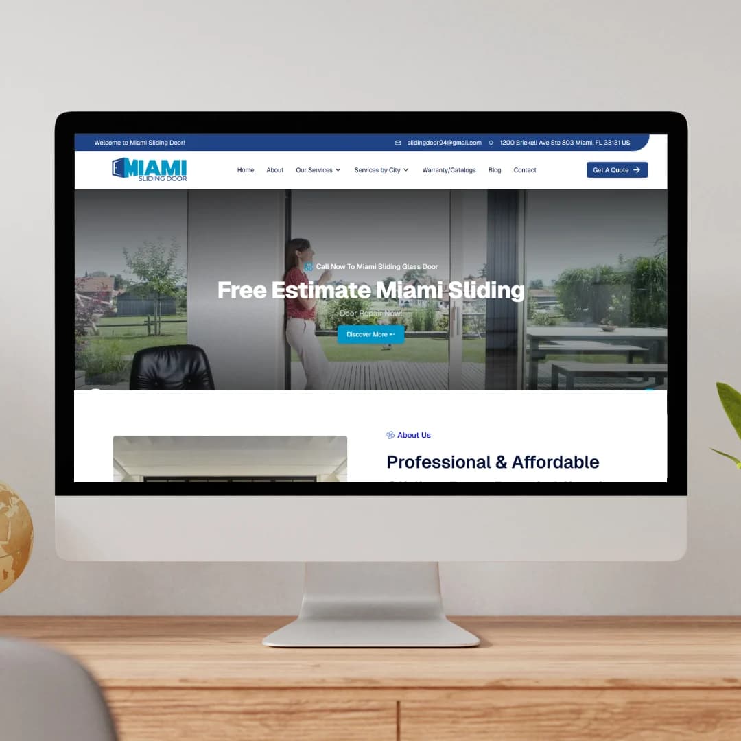 Miami Sliding Door — Dominating Search in Florida