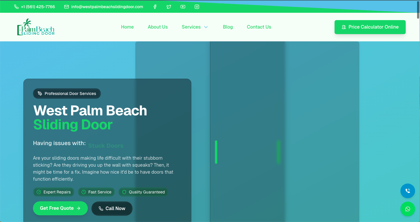 Preview of West Palm Beach Sliding Door project