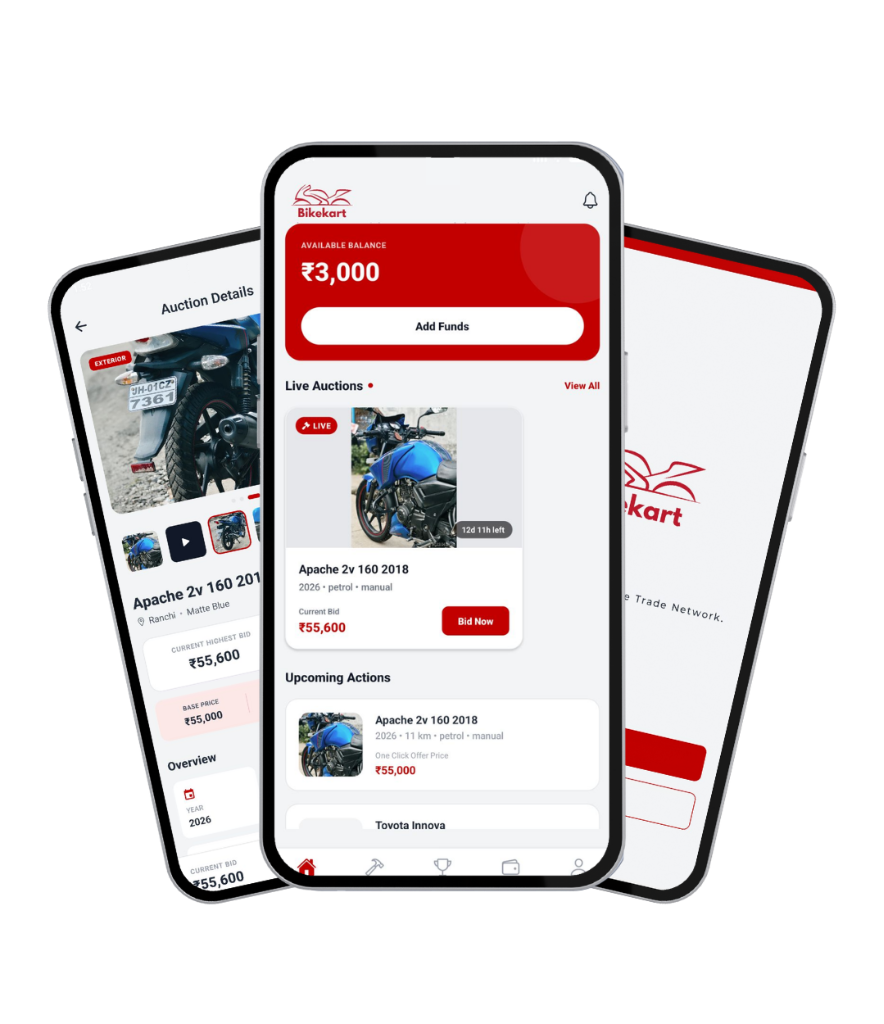 BikeKart — Dealer-Focused Motorcycle Auction Platform