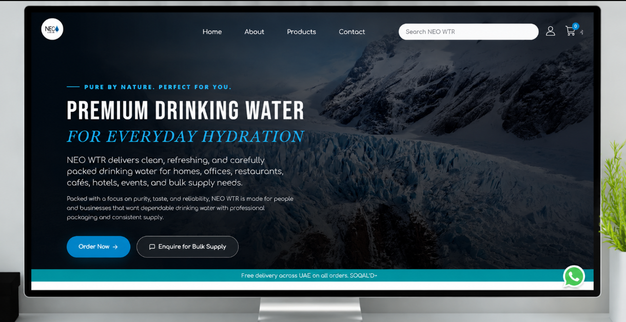 NEO WTR — Premium Drinking Water Platform