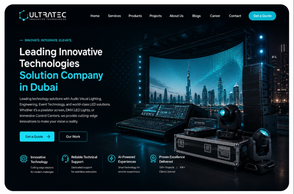 Leading Innovative Technologies Solution Company in Dubai